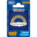 Foto ilustrativa Pin de Metal TiliPins Arco-Íris