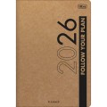 Foto ilustrativa Planner Grampeado 17,8 x 25,4 cm Kraftwork 90 G 2026