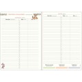 Foto ilustrativa Planner Grampeado 17,8 x 25,4 cm Pooh 90 G 2027