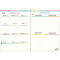 Foto ilustrativa Planner Grampeado 17,8 x 25,4 cm Snoopy 90 G 2026