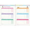 Foto ilustrativa Planner Grampeado 17,8 x 25,4 cm Snoopy 90 G 2026