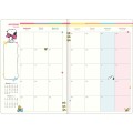 Foto ilustrativa Planner Grampeado 17,8 x 25,4 cm Snoopy 90 G 2026