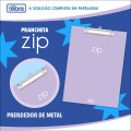 Foto ilustrativa Prancheta A4 Zip - Lilás