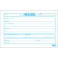 Foto ilustrativa Recibo Comercial Sem Canhoto Pequeno 50 Folhas