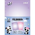 Foto ilustrativa Refil para Tilidisco Universitário Lovely Friend 50 Folhas