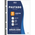 Foto ilustrativa Refil Tiliflex para Caderno Argolado Colegial 80 Folhas