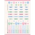 Foto ilustrativa Refil Tiliflex para Caderno Argolado Colegial Happy 80 Folhas