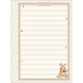 Foto ilustrativa Refil Tiliflex para Caderno Argolado Colegial Pooh 80 Folhas