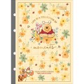 Foto ilustrativa Refil Tiliflex para Caderno Argolado Colegial Pooh 80 Folhas