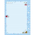Foto ilustrativa Refil Tiliflex para Caderno Argolado Colegial Snoopy 80 Folhas