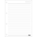 Foto ilustrativa Refil Tiliflex para Caderno Argolado Universitário 80 Folhas 90 Gramas