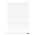 Foto ilustrativa Refil Tiliflex para Caderno Argolado Universitário 80 Folhas