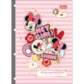 Foto ilustrativa Refil Tiliflex para Caderno Argolado Universitário Minnie 80 Folhas
