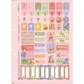 Foto ilustrativa Refil Tiliflex para Caderno Argolado Universitário Pooh 80 Folhas