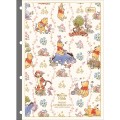 Foto ilustrativa Refil Tiliflex para Caderno Argolado Universitário Pooh 80 Folhas