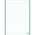 Foto ilustrativa Refil Tiliflex para Caderno Argolado Universitário Tarjado 96 Folhas