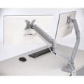 Foto ilustrativa Suporte de Mesa Ergonômico Ajustável para 2 Monitores
