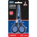 Foto ilustrativa Tesoura Escolar 128mm Nasa