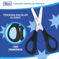 Foto ilustrativa Tesoura Escolar 130mm Classic Preta