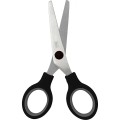 Foto ilustrativa Tesoura Escolar 132mm Flow Up Preta