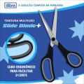 Foto ilustrativa Tesoura Multiuso 215mm Slide Blade+ Preta